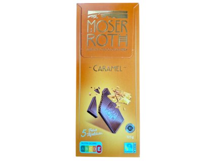 moser roth caramel mliecna cokolada 125 g