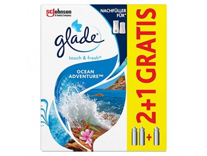 glade ocean adventure nahradna napln 3 x 10 ml