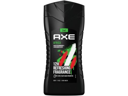 AXE Africa 3 in 1 pánsky sprchový gél  - 250 ml