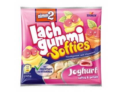 nimm2 lach gummi soffies joghurt ovocne zele cukriky 225 g