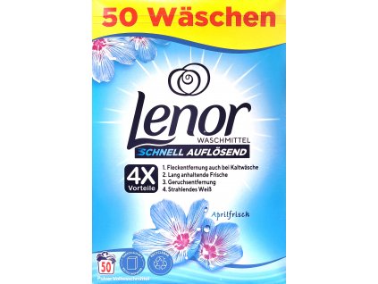 lenor aprilfrisch prasok na pranie 3 0 kg 50 prani