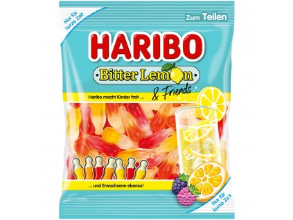 haribo bitter lemon ovocne zele cukriky 160 g