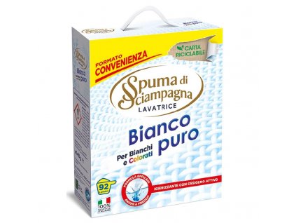 (IT) Spuma di Sciampagna Bianco puro prášok na pranie 4,140 kg - 92 praní