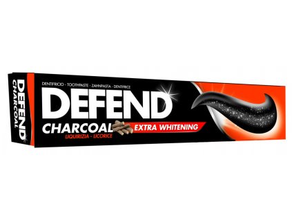 Defend Charcoal Extra Whitening Liquirizia