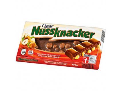 Choceur Nuss knacker mliečna čokoláda s lieskovými orieškami - 100 g