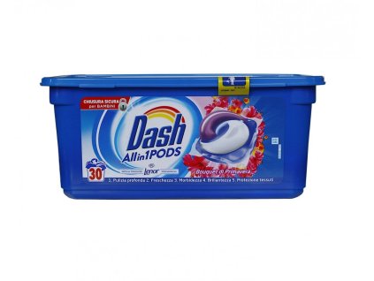 kapsule na pranie dash 3 in 1 touch of lenor fresh bouquet di primavera 36 ks