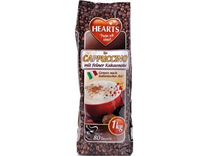 hearts cappuccino kakaonote instatny napoj 1 kg