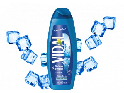 vidal polar ice sprchovy gel a pena do kupela 500 ml