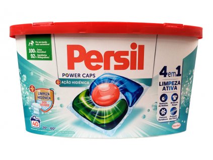 persil power caps hygienic action 4 v 1 kapsule na pranie 40 ks