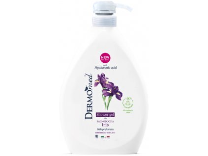 dermomed talc a iris sprchovy gel a pena do kupela 1000 ml