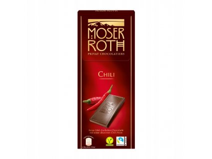 Moser Roth Mousse au Chocolat Sauerkirsch-chilli Čokoláda  - 125 g