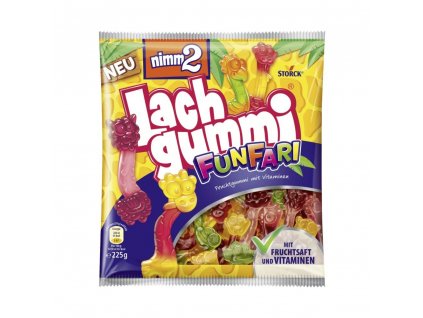 nimm2 lach gummi funfari ovocne zele cukriky 225 g