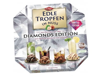 edle tropfen diamont edition bomboniera s pralinkami 250 g