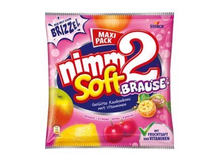 nimm2 soft brause ovocne tuhe cukriky 345 g