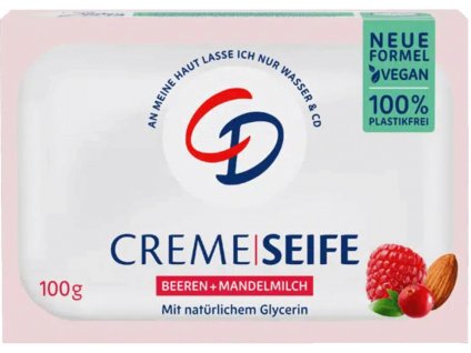 cd creme seife beeren mandelmilch toaletne mydlo 100 g