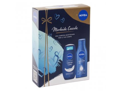 nivea care darcekova sada sprchovy gel 250 ml telove mlieko 250 ml