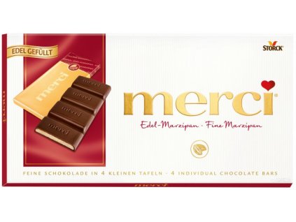 Merci Edel-Marzipan marcipánová tmavá čokoláda - 112 g