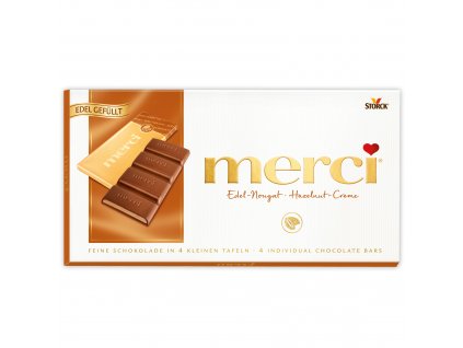 Merci Edel-Nougat nugátová mliečna čokoláda - 112 g