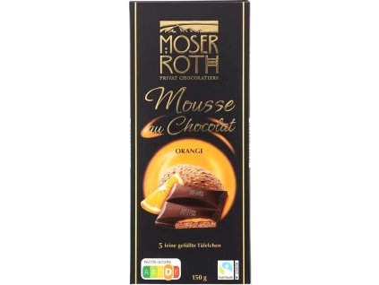 moser roth orange horka cokolada 150 g