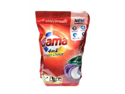 gama universal 4 in 1 smart choice kapsule na pranie 60 ks
