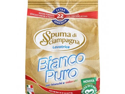 spuma di sciampagna bianco puro prasok na pranie 990 g 22 prani