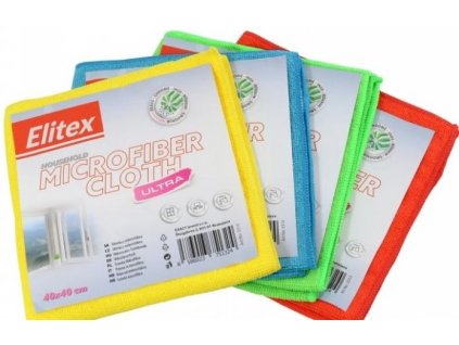 Utierka z mikrovlákna ELITEX ULTRA mix farieb