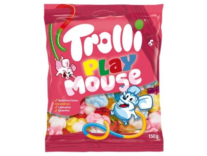 (DE) Trolli Play Mouse ovocné cukríky - 150 g