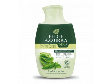 felce azzurra bio aloe vera e the verde gel intimna hygiena 250 ml