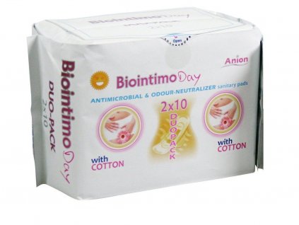 biointimo anionove hygienicke vlozky denne duo pack 20 ks