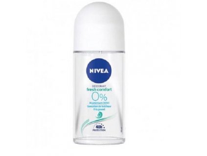 Nivea fresh comfort 0% dámsky gulôčkový deodorant - 50 ml
