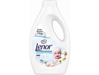 lenor sensitiv gaumwollblute tiare blume gel na pranie 950 ml 19 prani