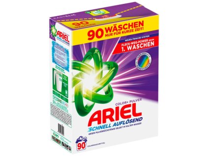 ariel color pulver prasok na pranie 4 95 kg 90 prani