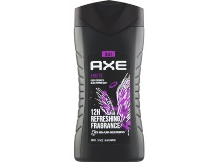 axe excite 3 in 1 pansky sprchovy gel 250 ml