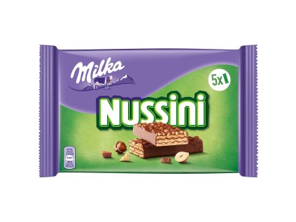 milka nussini cokoladove tycinky 5 x 36 5 g 182 5 g