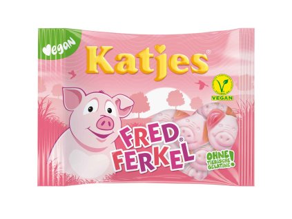 katjes fred ferkel veganske ovocne zele cukriky 175 g
