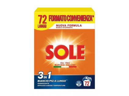 sole 3 in 1 prasok na pranie sole 3 6 kg 72 prani