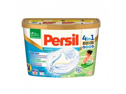 persil discs sensitive kapsule na pranie 4 v 1 16 ks