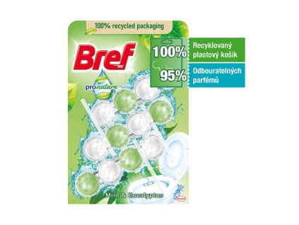 bref wc pro nature mint eucalyptus wc zaves gulicky 3 x 50 g