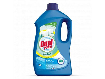 Dual power Relax gél na pranie 2,0 L - 40 praní