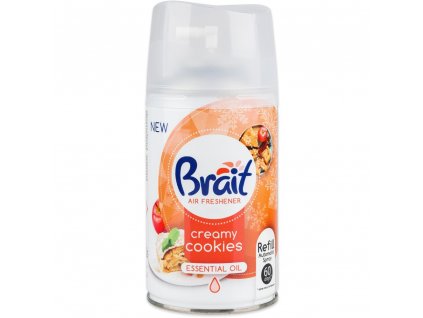 Brait Creamy Cookies automatic osviežovač vzduchu sprej - 250 ml