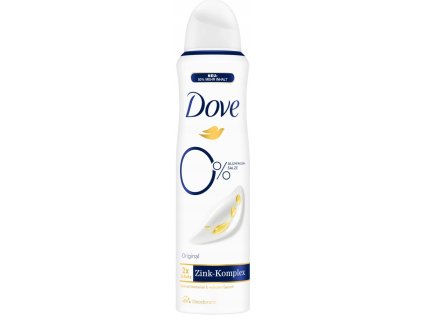 Dove Original Zink-Komplex dámsky anti-perspirant sprej - 150 ml