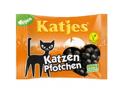 Katjes Katzen Pfotchen vegánske ovocné želé cukríky - 175 g