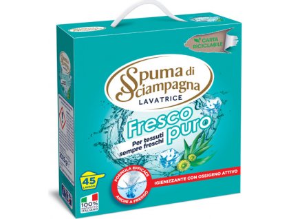 Spuma di Sciampagna Lavatrice Fresco puro prášok na pranie 2,025 kg - 45 praní