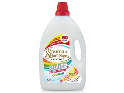 Spuma di Sciampagna Pulito Colorati gél na pranie 3,0 l - 60 praní