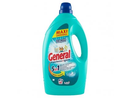 General Freschenzza + Igiene 5 in 1 gel na pranie 2,7 L - 60 praní