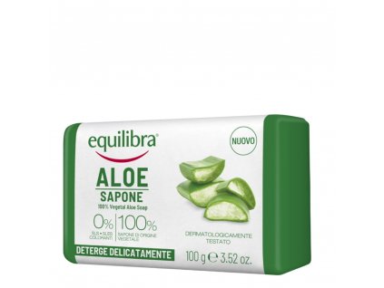 Equilibra Aloe sapone 100 % prírodné mydlo - 100 g