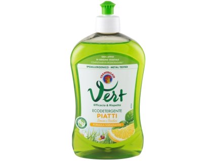(IT) Chante Clair Vert Eco Limone e Basilico čiatiaci prostriedok na ručné umývanie riadu - 500 ml