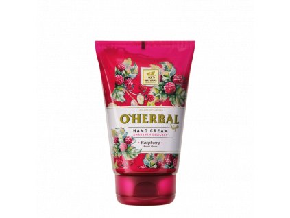O´herbal Raspberry krém na ruky a nechty - 125 ml