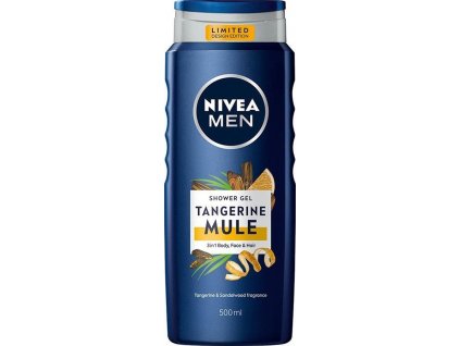 Nivea men Tangerine Mule 3 v 1 pánsky sprchový a vlasový šampón - 500 ml