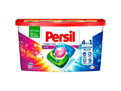 Persil power caps Color 4 v 1 Limpeza ativa kapsule na pranie - 40 ks